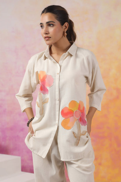 Natural Cotton Flex Co-Ord set