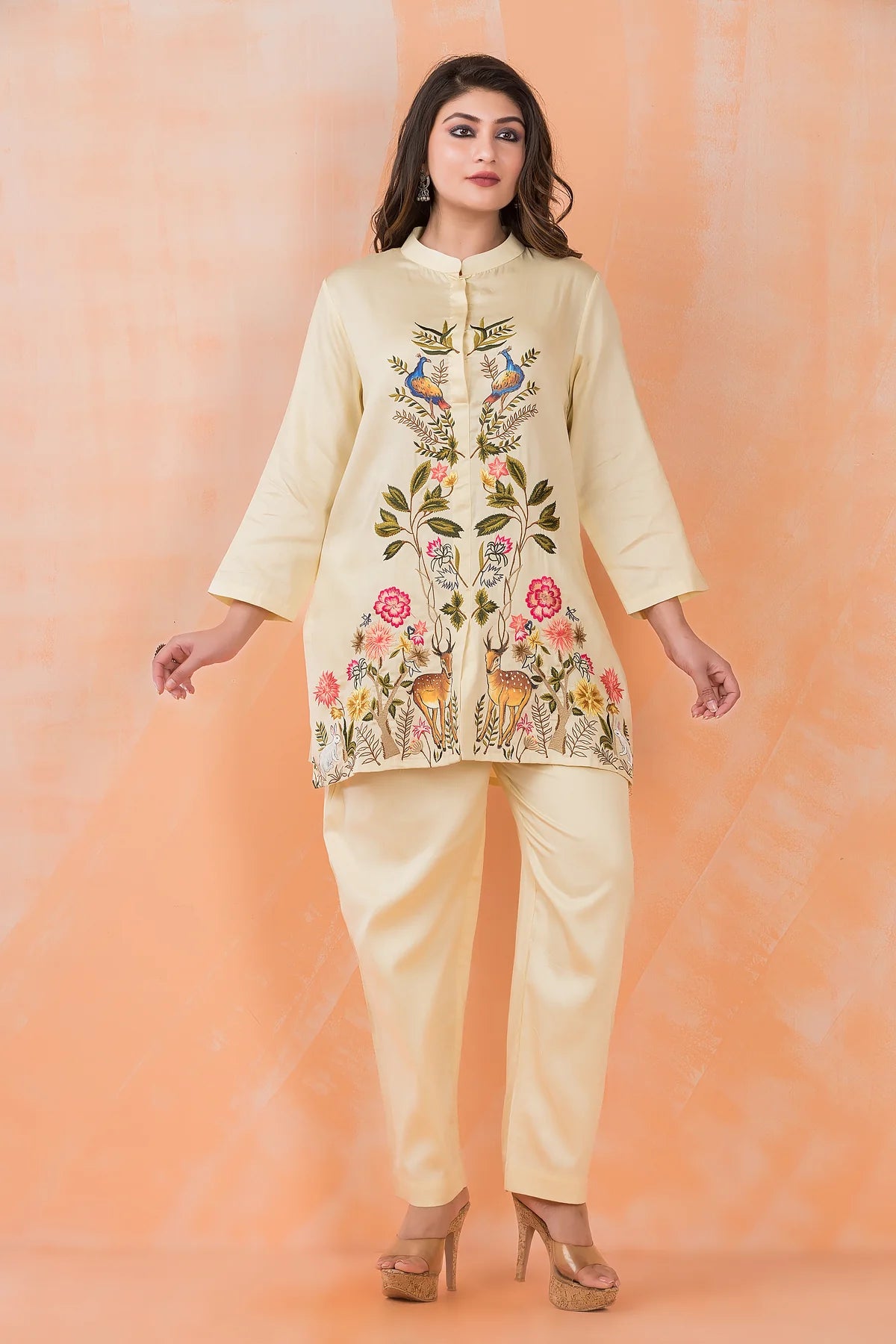 Designer Cotton Co-ord Set